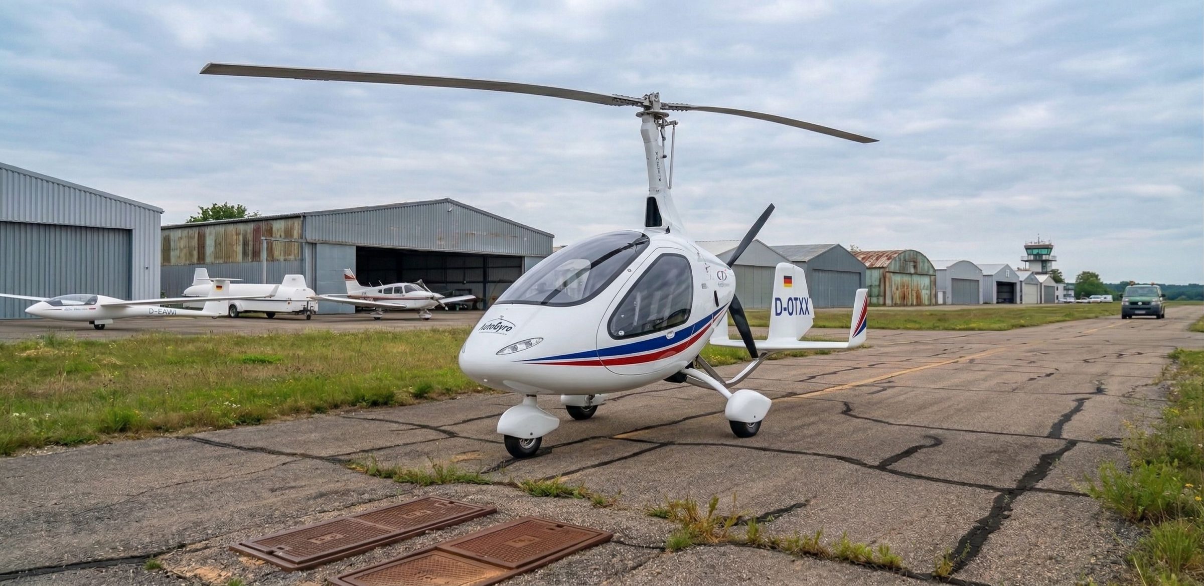 AutoGyro Calidus – Tragschrauber, nur 280h